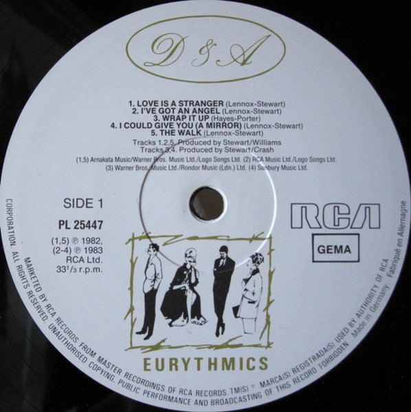 Eurythmics - Sweet Dreams (Are Made Of This) (LP Tweedehands)