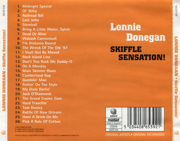 Lonnie Donegan - Skiffle Sensation! (CD)