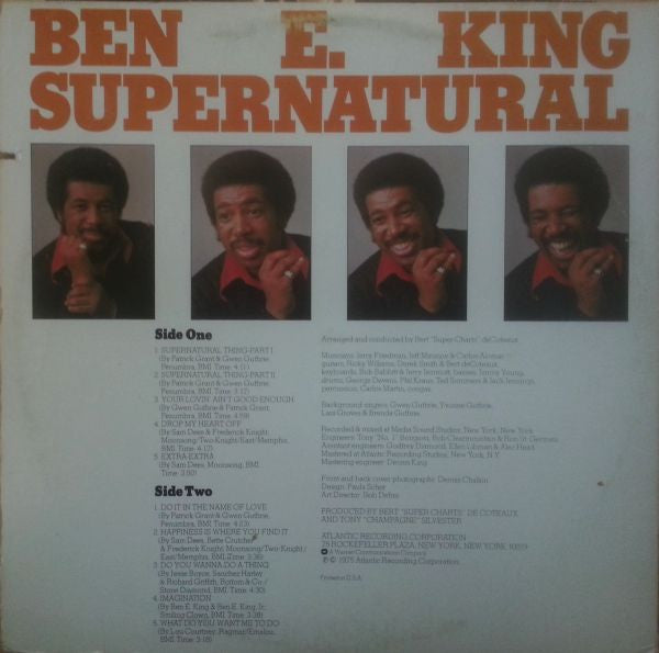 Ben E. King - Supernatural (LP Tweedehands)