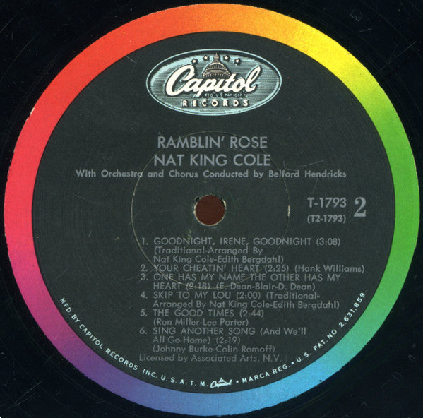 Nat King Cole - Ramblin' Rose (LP Tweedehands)