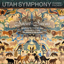 Utah Symphony / Thierry Fischer - Saint-saens: symphony no.1/symphony in a major/carnaval of the animals (CD) - Discords.nl