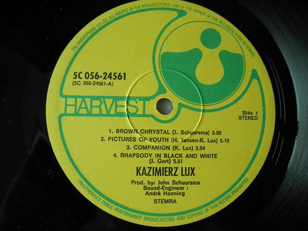 Kaz Lux - C.S. (LP Tweedehands) - Discords.nl