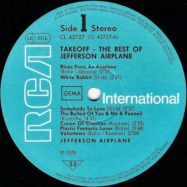 Jefferson Airplane - The Best Of Jefferson Airplane (LP Tweedehands)