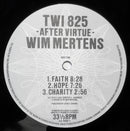 Wim Mertens - After Virtue (LP Tweedehands) - Discords.nl
