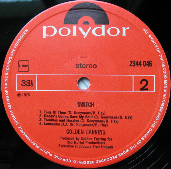 Golden Earring - Switch (LP Tweedehands)