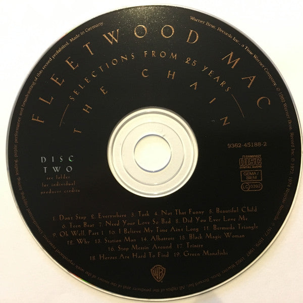 Fleetwood Mac - The Chain (Selections From 25 Years) (CD Tweedehands)