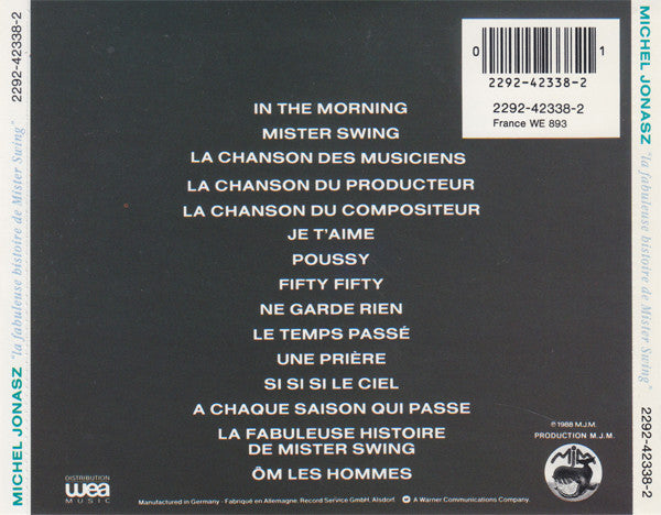 Michel Jonasz - La Fabuleuse Histoire De Mister Swing (CD Tweedehands) - Discords.nl
