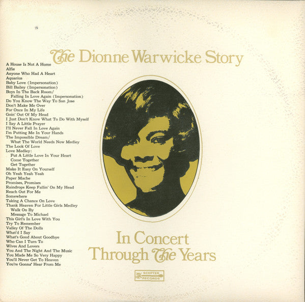 Dionne Warwick - The Dionne Warwicke Story (A Decade Of Gold) (LP Tweedehands) - Discords.nl