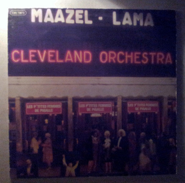 Serge Lama, Lorin Maazel, Cleveland Orchestra, The - Les P'tites Femmes de Pigalle (LP Tweedehands)