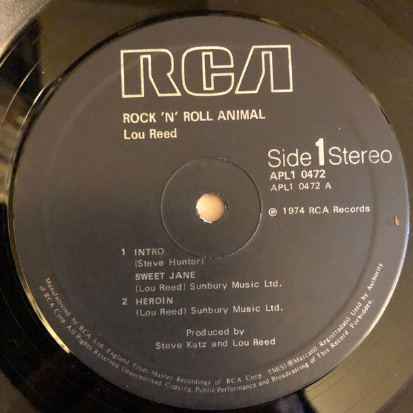 Lou Reed - Rock N Roll Animal (LP Tweedehands)