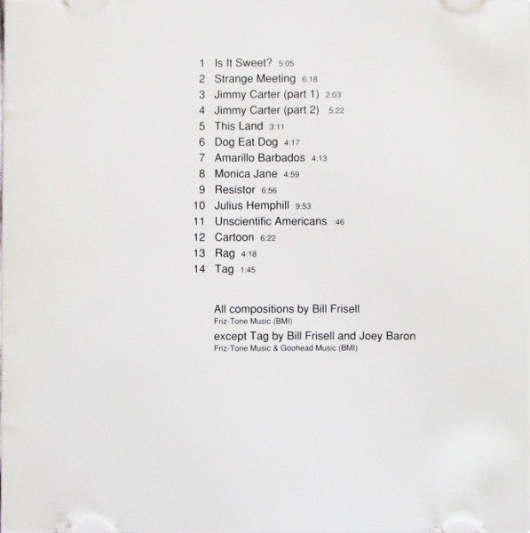 Bill Frisell - This Land (CD Tweedehands) - Discords.nl