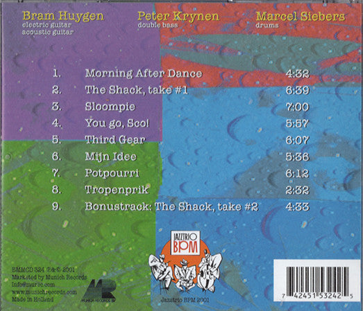 Jazztrio BPM - Als 3 Duppels Water / Like 3 Drops Of Water (CD)