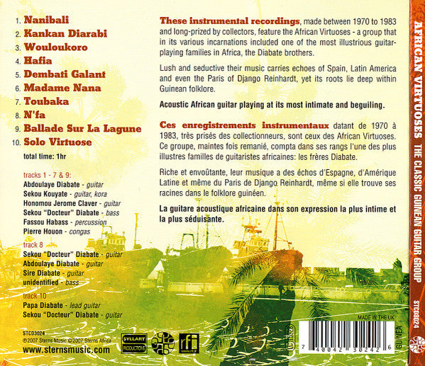 African Virtuoses - The Classic Guinean Guitar Group (CD Tweedehands)