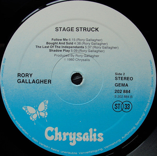 Rory Gallagher - Stage Struck (LP Tweedehands)