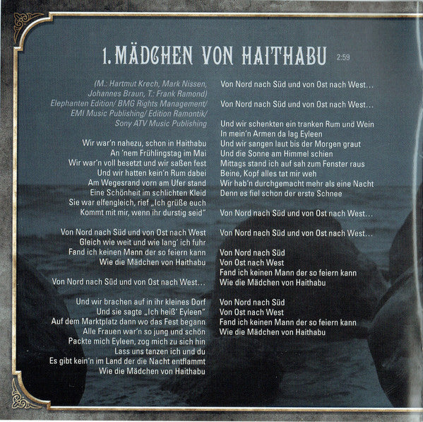Santiano - Haithabu - Im Auge Des Sturms (CD Tweedehands)