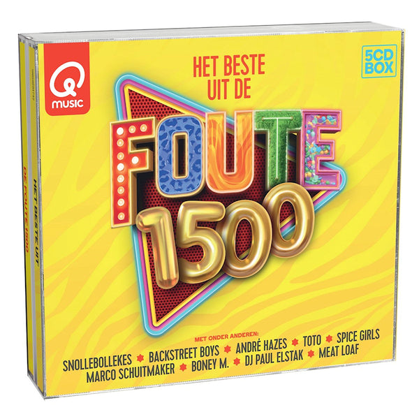 Various - Qmusic: het beste uit de foute 1500 (2024) (CD)