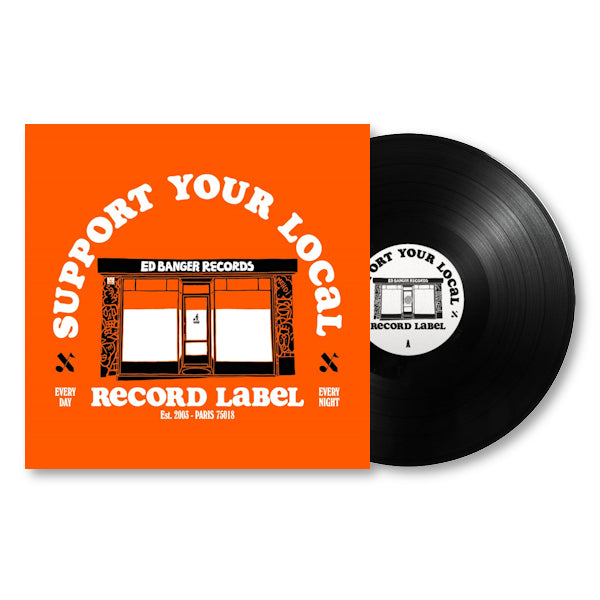 V/A (Various Artists) - Support Your Local Record Label (Best Of Ed Banger Records) (LP)