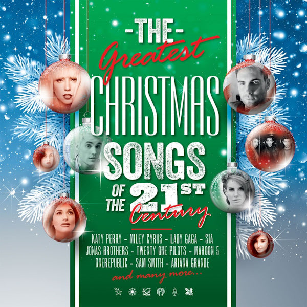 V/A (Various Artists) - Greatest christmas songs of 21st century -white & red vinyl- (LP) - Discords.nl