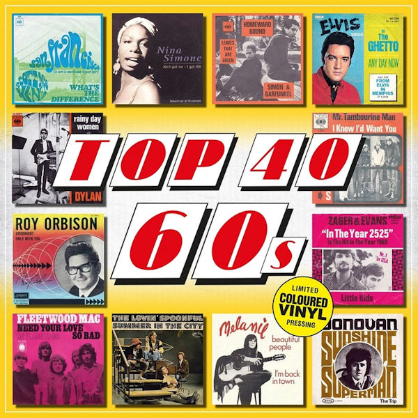 V/A (Various Artists) - Top 40 - 60s (LP) - Discords.nl