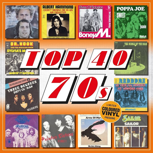 V/A (Various Artists) - Top 40 - 70s (LP) - Discords.nl