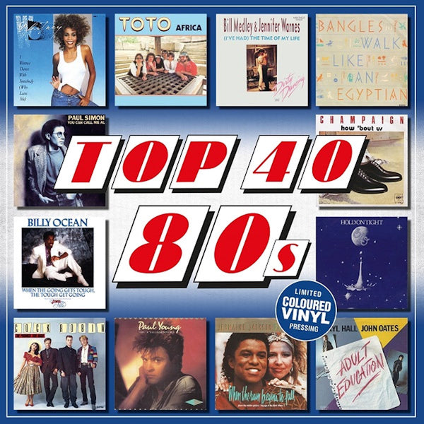 V/A (Various Artists) - Top 40 - 80s (LP) - Discords.nl