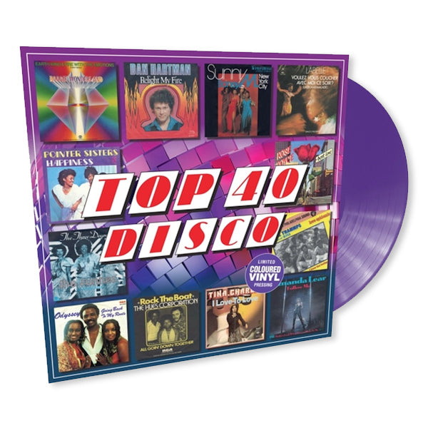 V/A (Various Artists) - Top 40 - disco (LP) - Discords.nl