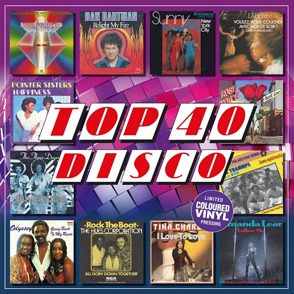 V/A (Various Artists) - Top 40 - disco (LP) - Discords.nl