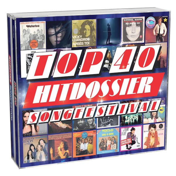 V/A (Various Artists) - Top 40 hitdossier - songfestival (CD) - Discords.nl