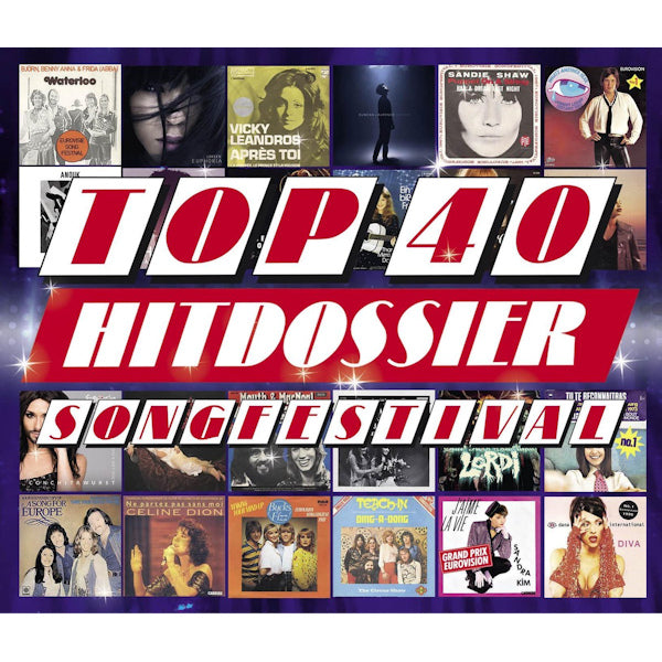 V/A (Various Artists) - Top 40 hitdossier - songfestival (CD) - Discords.nl