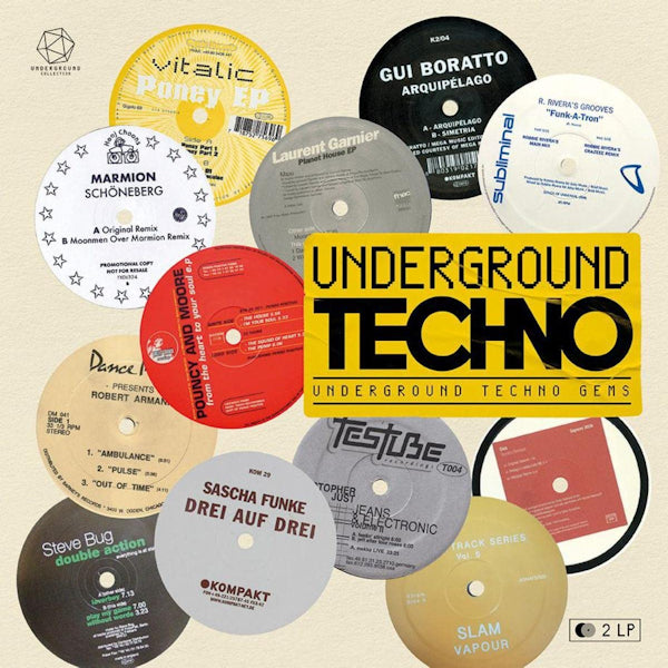 V/A (Various Artists) - Undergound techno (LP) - Discords.nl