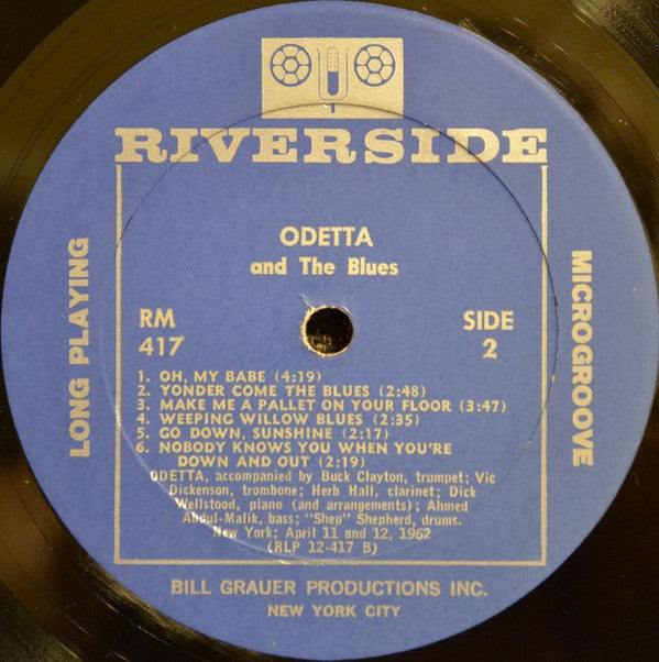 Odetta - Odetta And The Blues (LP Tweedehands)