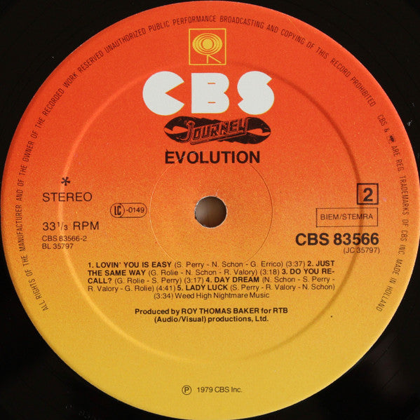 Journey - Evolution (LP Tweedehands)