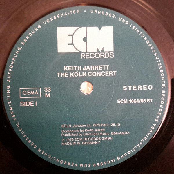 Keith Jarrett - The Köln Concert (LP Tweedehands)