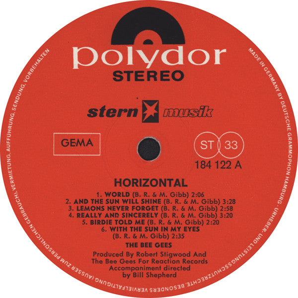 Bee Gees - Horizontal (LP Tweedehands) - Discords.nl