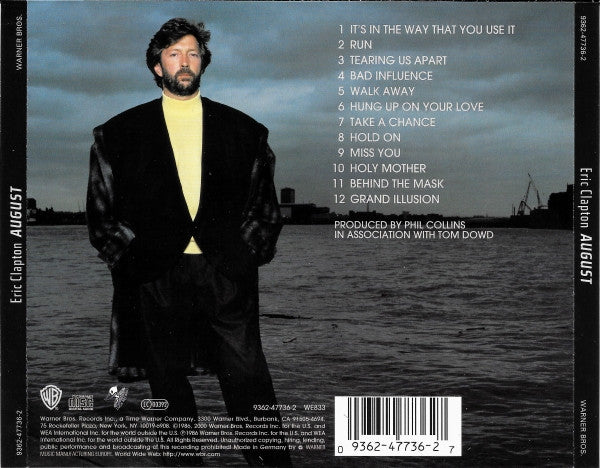 Eric Clapton - August (CD Tweedehands)