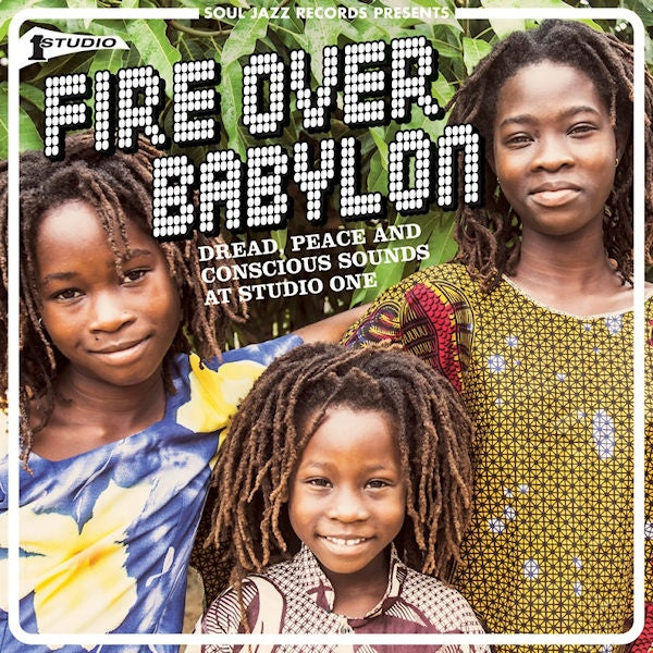 V/A (Various Artists) - Fire over babylon - dread, peace and conscious sounds at studio one (LP) - Discords.nl