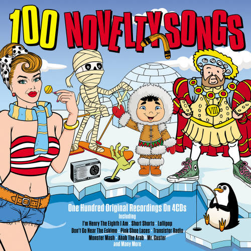 V/A (Various Artists) - 100 novelty songs (CD) - Discords.nl