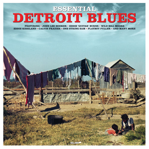 V/A (Various Artists) - Essential detroit blues (LP)