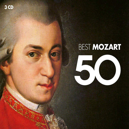 Wolfgang Amadeus Mozart - 50 best mozart (CD) - Discords.nl