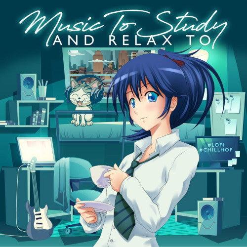 V/A (Various Artists) - Music to study and relax to (CD)