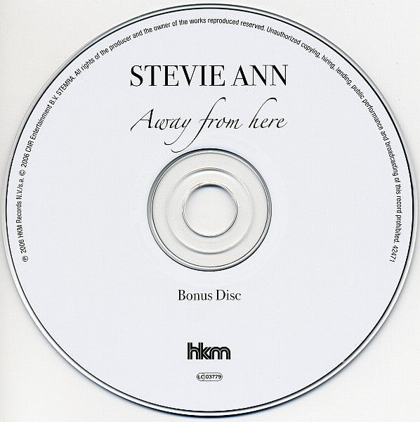 Stevie Ann - Away From Here (CD)