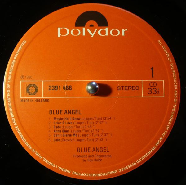 Blue Angel (3) - Blue Angel (LP Tweedehands)