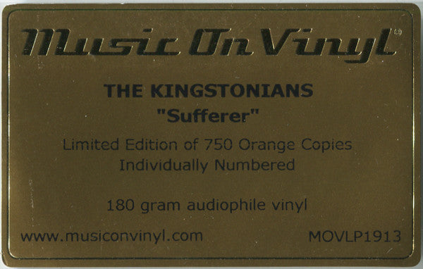 Kingstonians, The - Sufferer (LP Tweedehands)