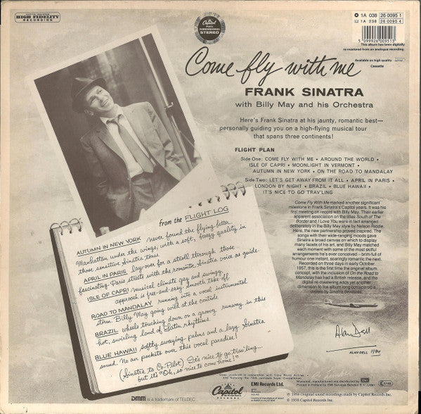 Frank Sinatra - Come Fly With Me (LP Tweedehands)