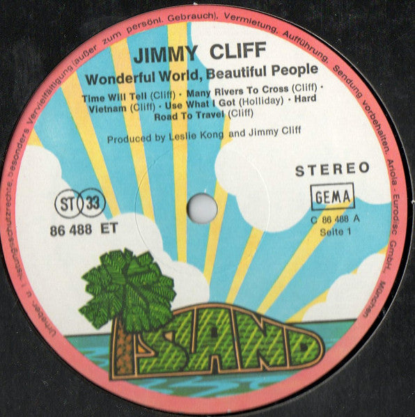 Jimmy Cliff - Wonderful World, Beautiful People (LP Tweedehands)