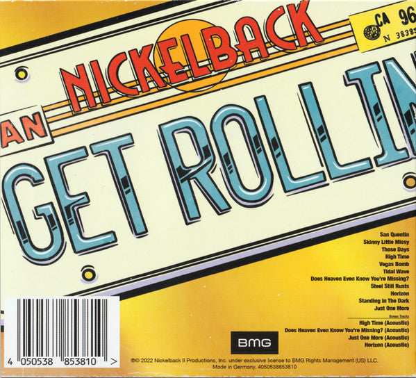 Nickelback - Get Rollin' (CD Tweedehands)