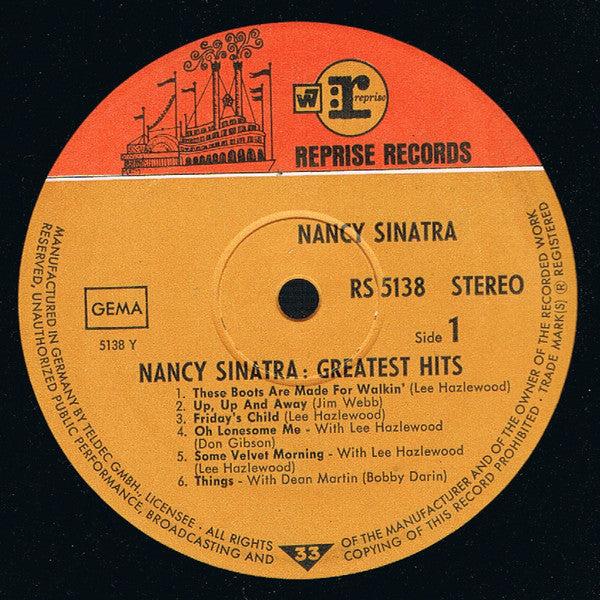 Nancy Sinatra - Greatest Hits (LP Tweedehands)