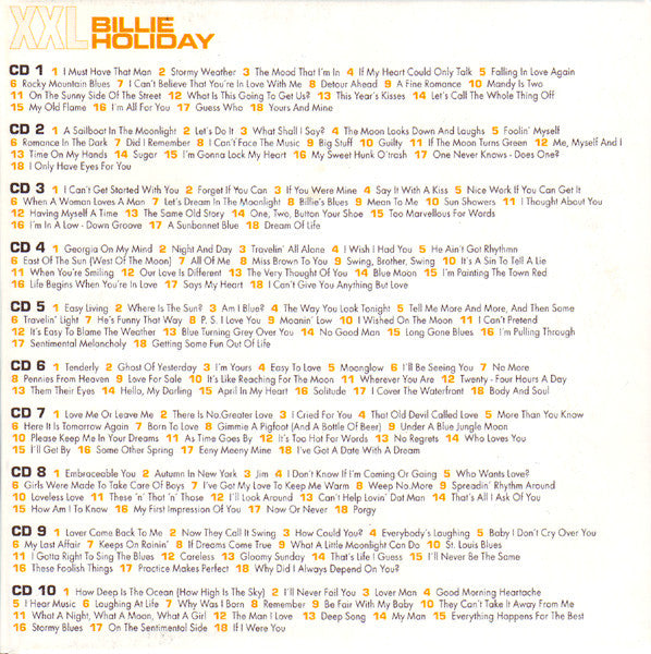 Billie Holiday - Billie Holiday XXL - Great Diva - Great Songs (CD Tweedehands)