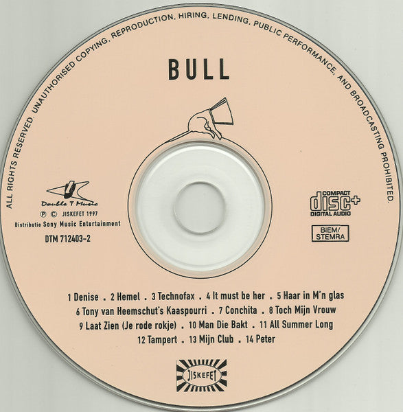 Jiskefet - Bull (CD)