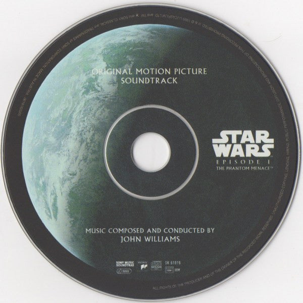 John Williams (4) - Star Wars - Episode I: The Phantom Menace (Original Motion Picture Soundtrack) (CD)